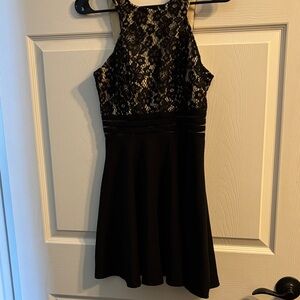 Speechless Black Lace Dress